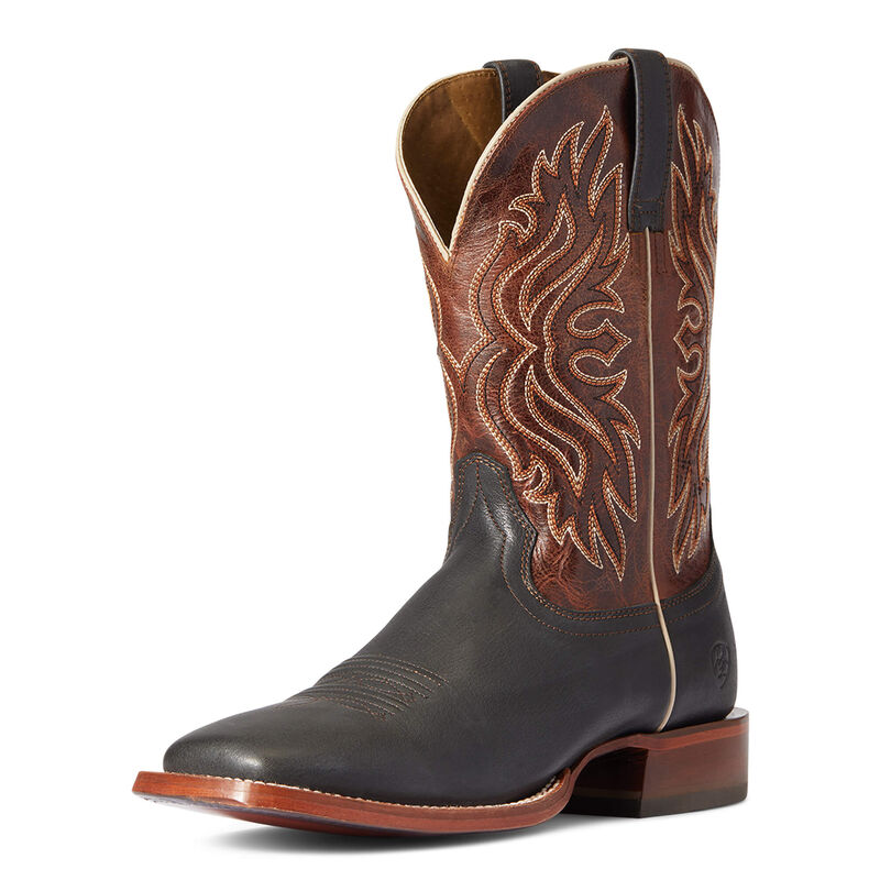 Ariat Circuit Greeley - Miesten Mustat/Ruskea Bootsit ( PYSUWN-451 )